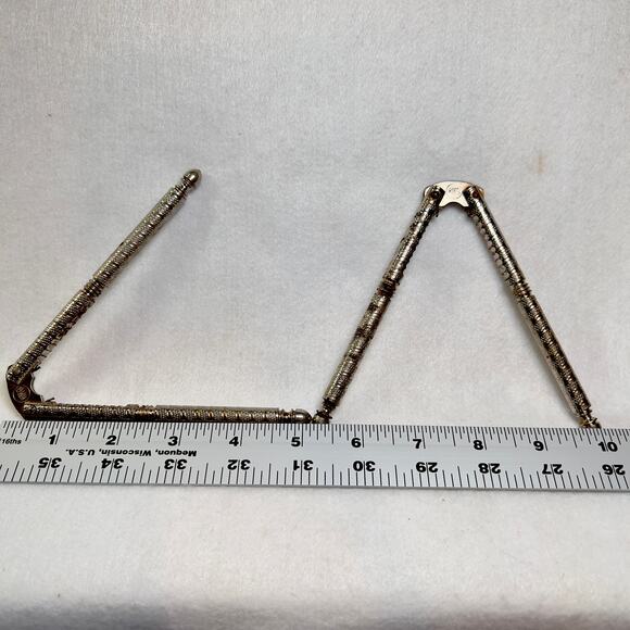 HMQ Seafood Nutcracker Set of 2 Henry Marcus Quackenbush Vintage 1940’s Metal - Picture 4 of 5